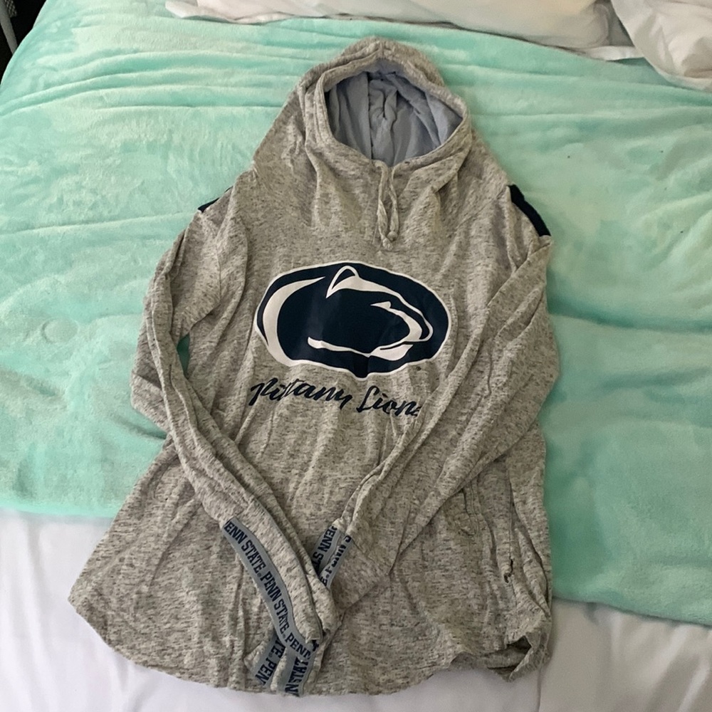 Small penn state oatmeal hoodie